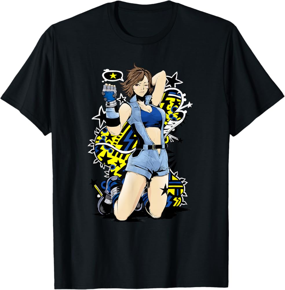 Amazon | TEKKEN7 風間 飛鳥 アスカ 002 Tシャツ | Tシャツ